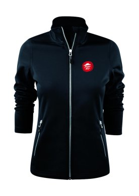 Sweatshirt dam med hel dragkedja